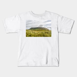 Knocknarea Mountain, Sligo, the north side from Strandhill Beach Kids T-Shirt